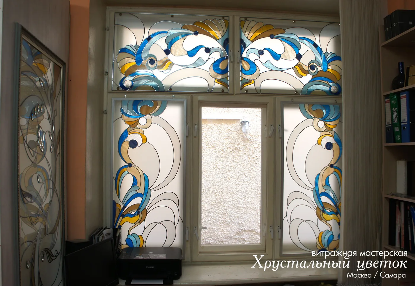 Витраж окно купить 37