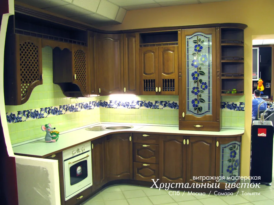 Витраж для кухни 3