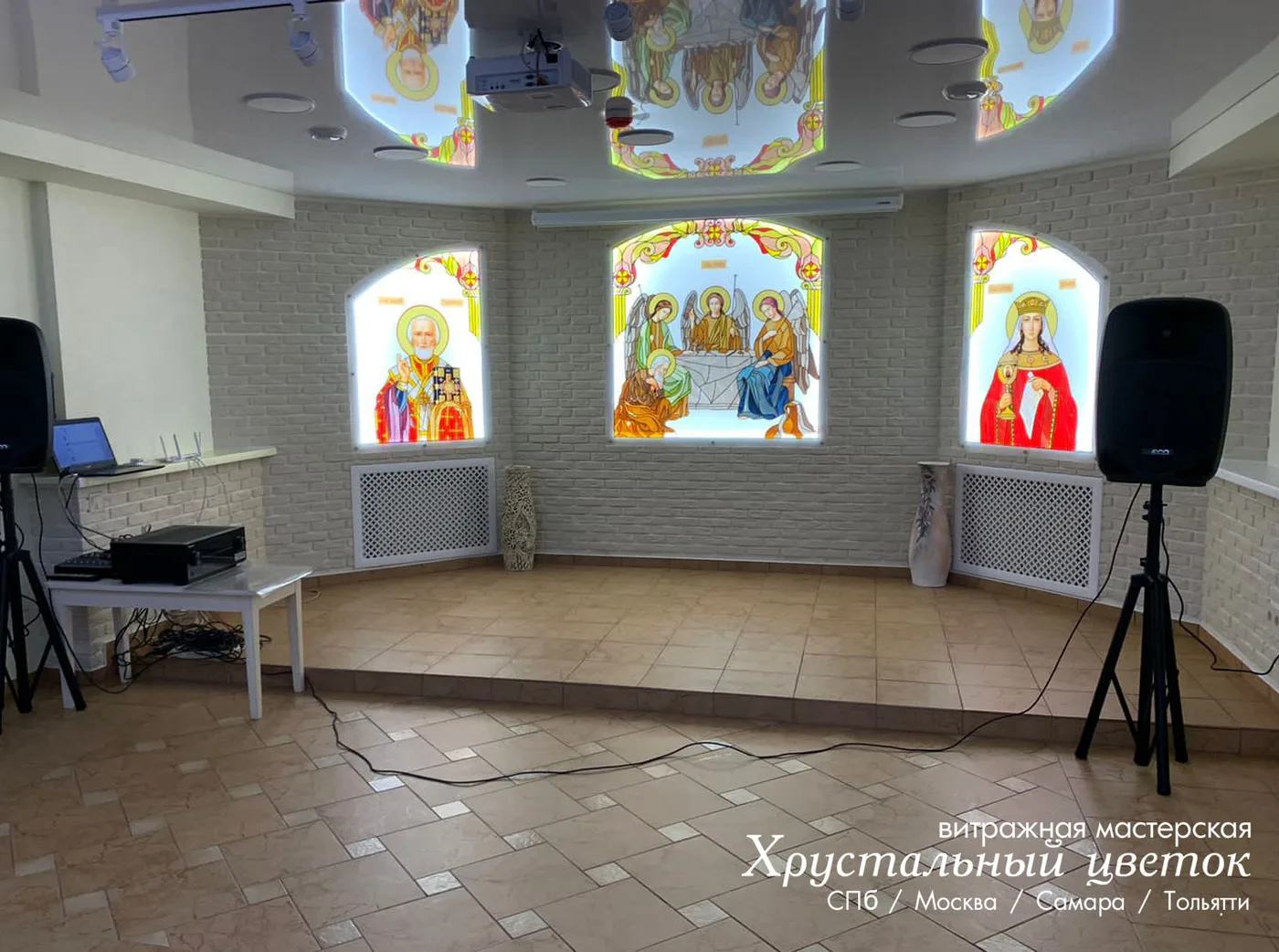 Витраж на оргстекле