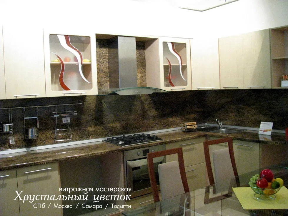 витраж для кухни 5