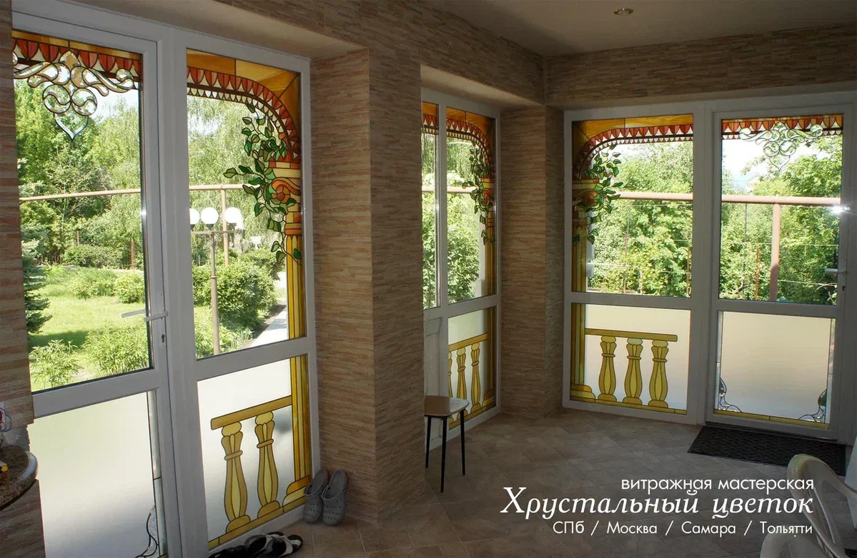 Витражи для окон 18