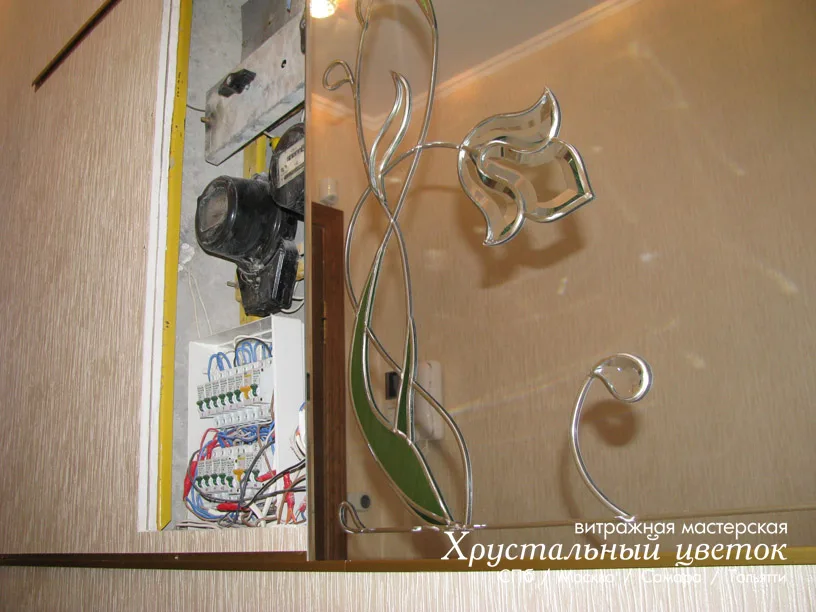 Виттраж зеркало 5