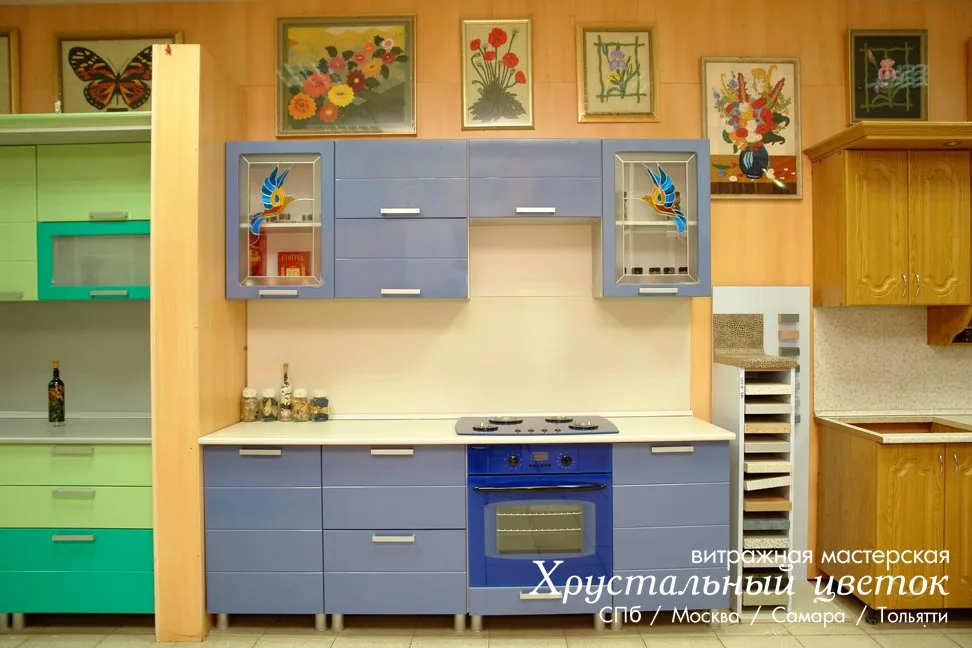 Витраж для мебели 2