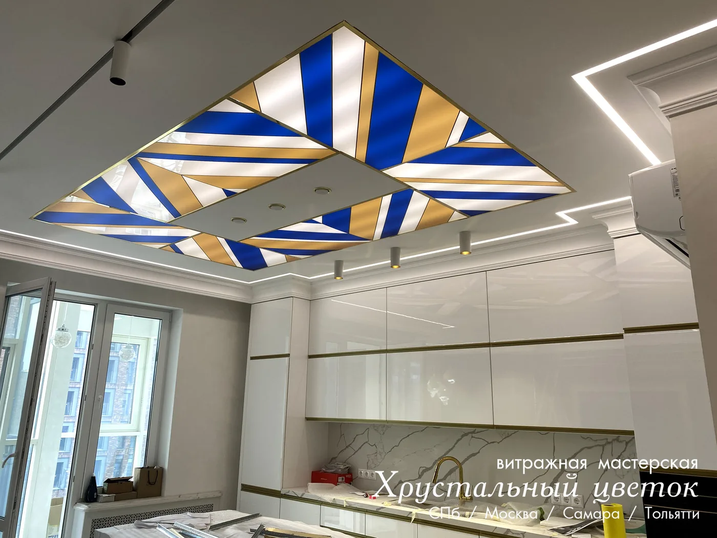 Фото витраж на оргстекле